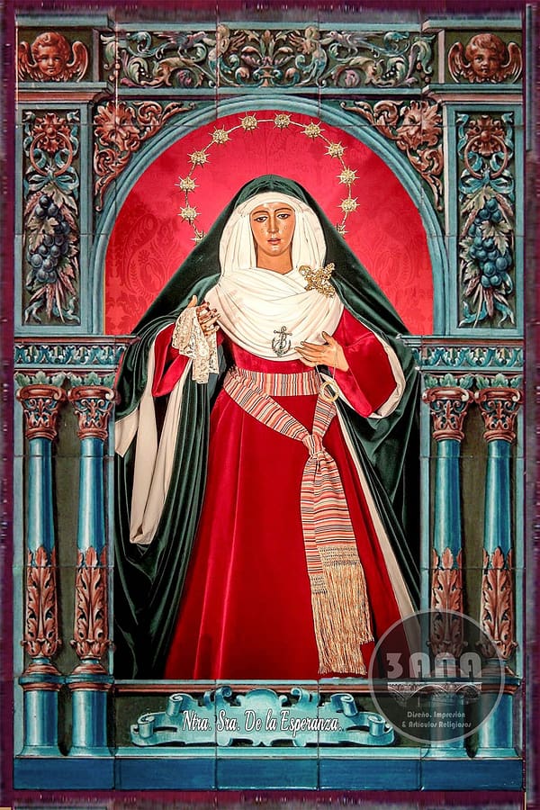 Azulejo Esperanza de Triana hebrea