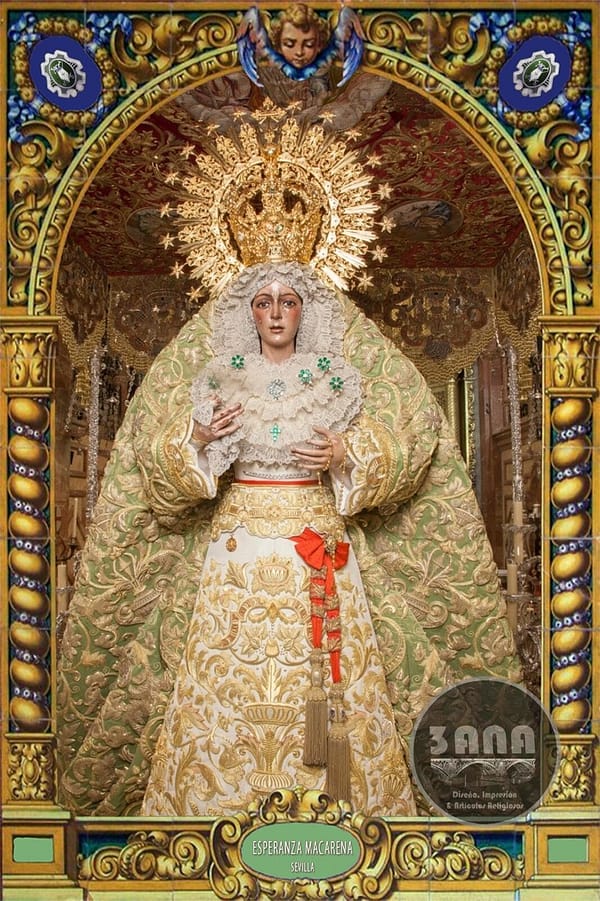 Azulejo esperanza macarena devoción