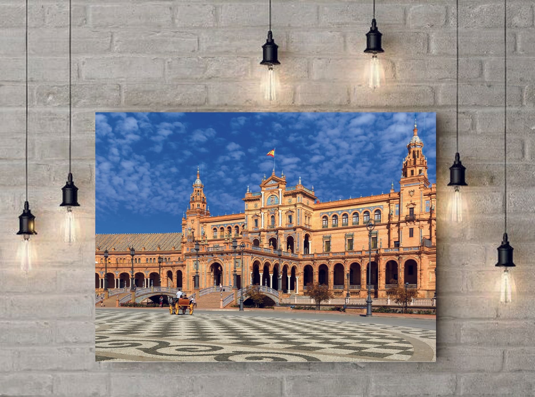 Lienzo Plaza España0 (0)