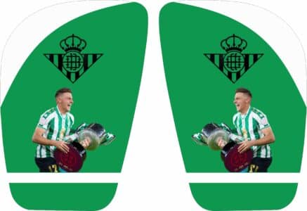 Espinilleras copa del rey Betis