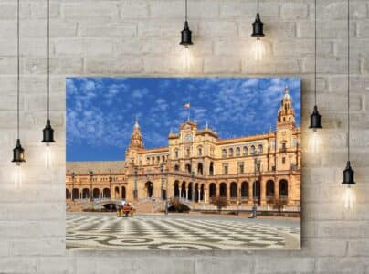 Lienzo Plaza España
