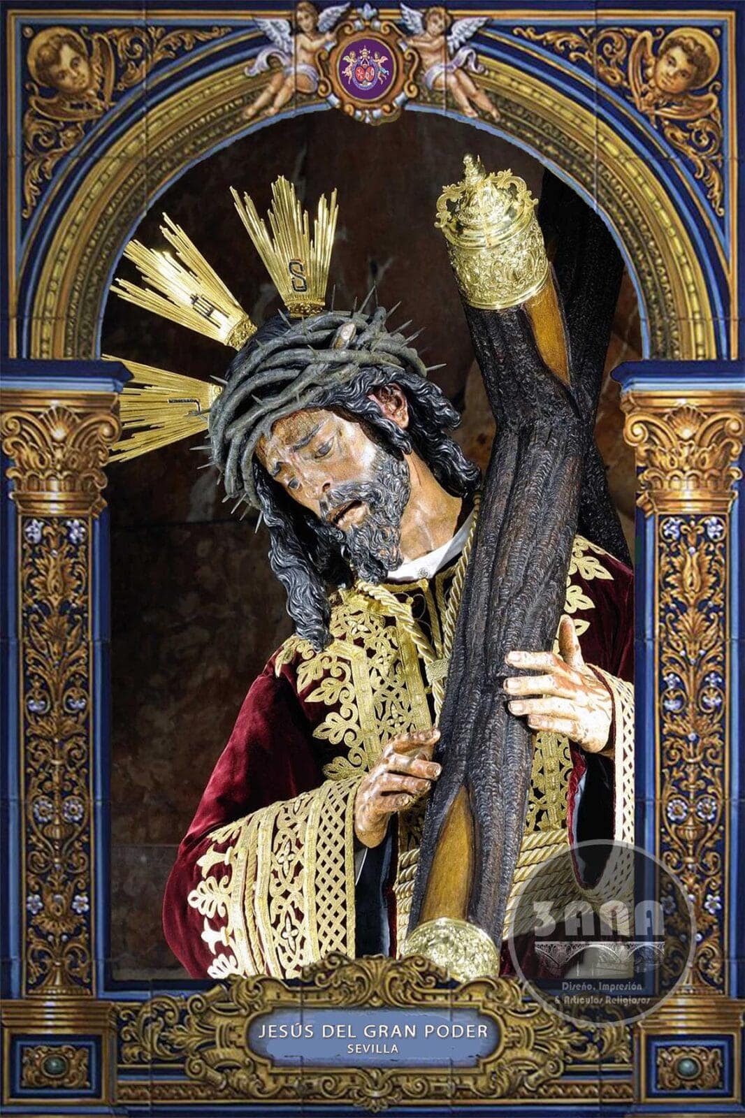 Azulejo de Jesús del Gran Poder