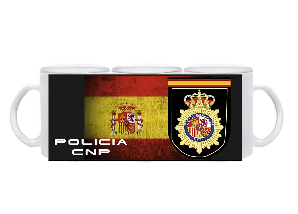 Taza Policía Nacional