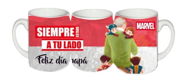 Taza día del padre a tu lado