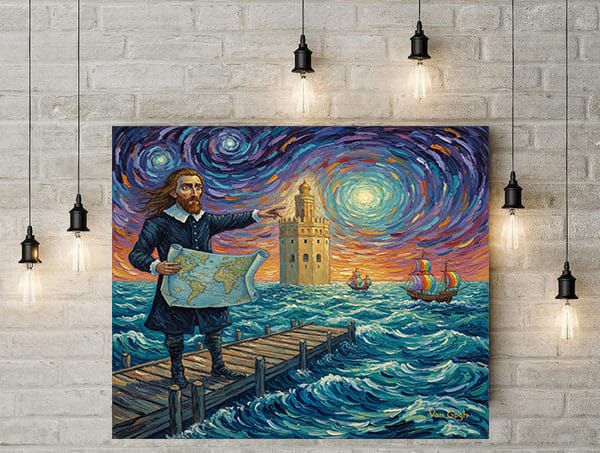 Lienzo Van Gogh Colón