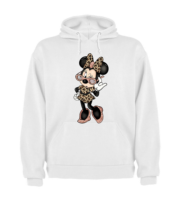 Sudadera capucha Mickey Minnie