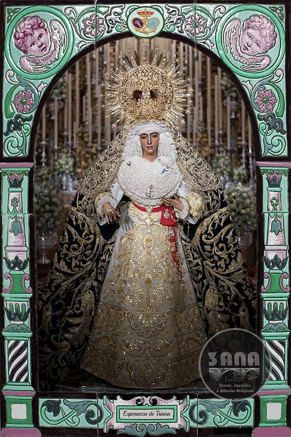 Azulejo Esperanza de Triana marinera