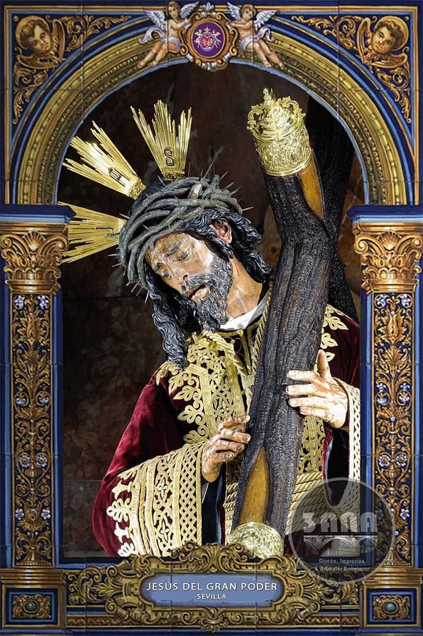 Azulejo de Jesús del Gran Poder