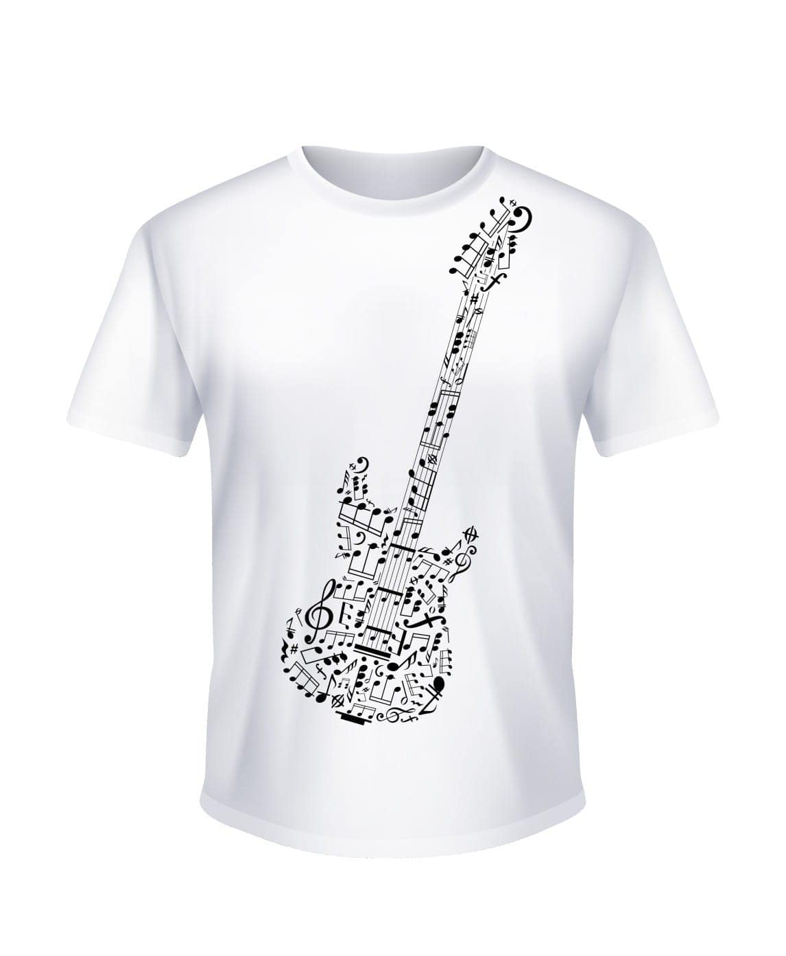 Camiseta personalizada guitarra
