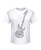 Camiseta personalizada guitarra