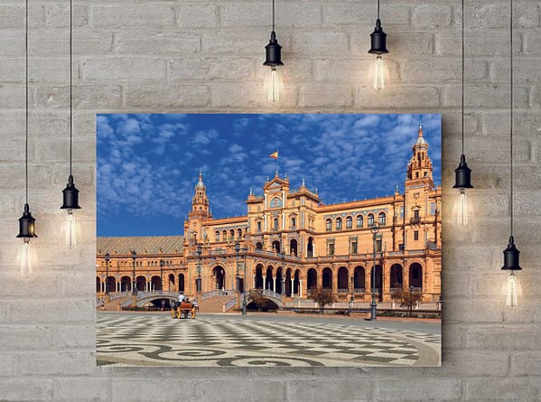 Lienzo Plaza España