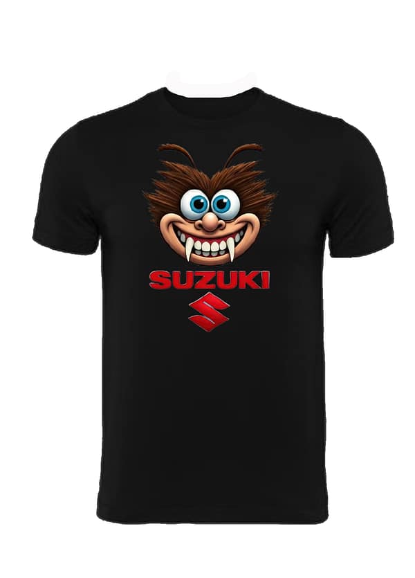 camiseta Suzuki divertida