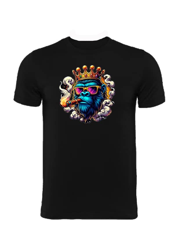 camiseta mono Rey puro