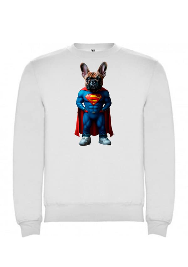 Sudadera perro Superman