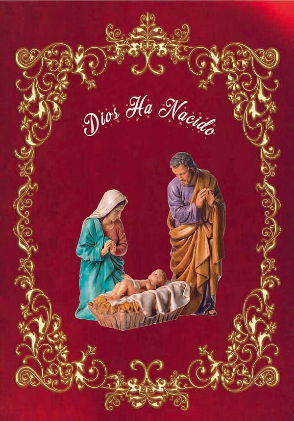 lona portal de belén mágico