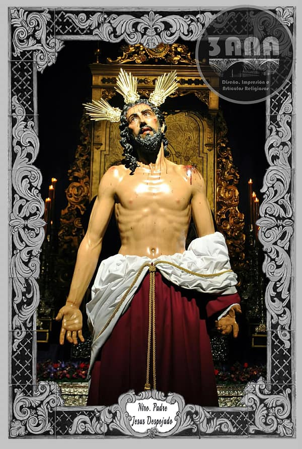 azulejo Padre Jesús despojado