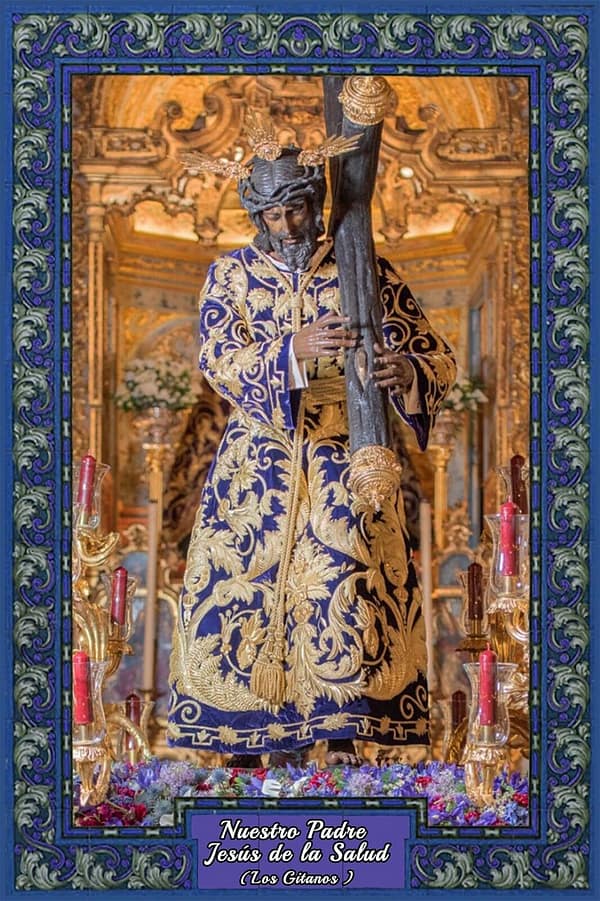 Azulejo cristo de los gitanos