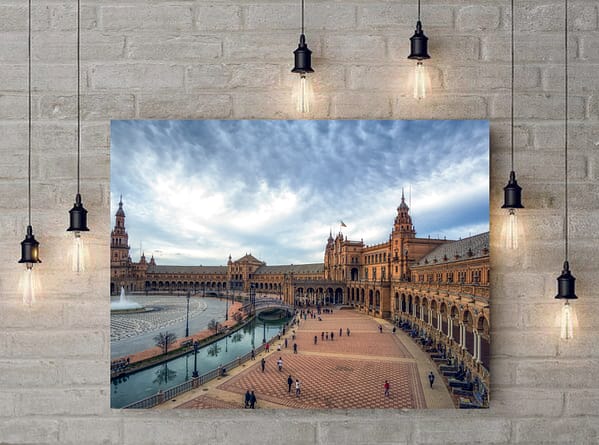 Lienzo Plaza España Sevilla